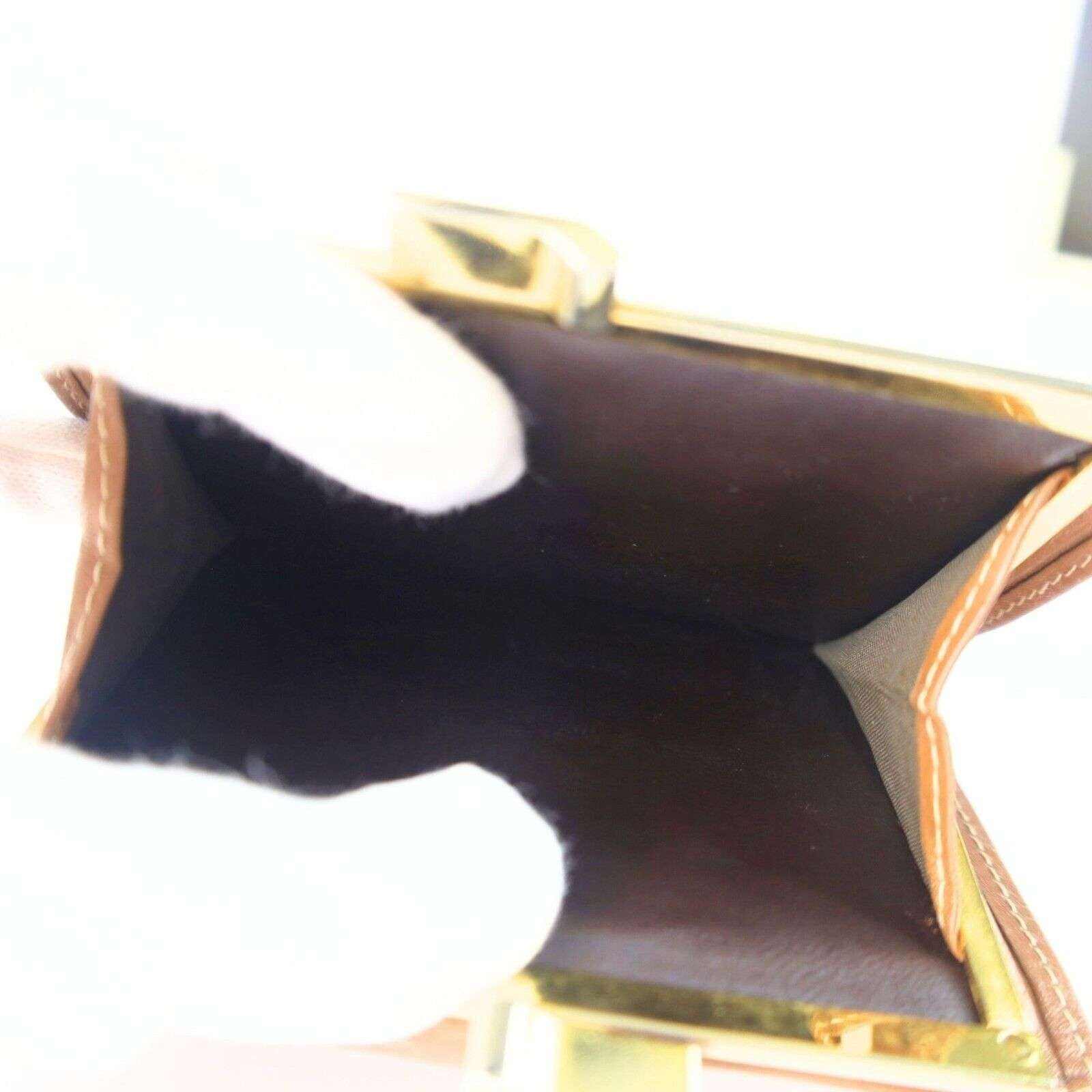 Vintage Christian Dior Honeycomb Brown Purse Wallet for Women
