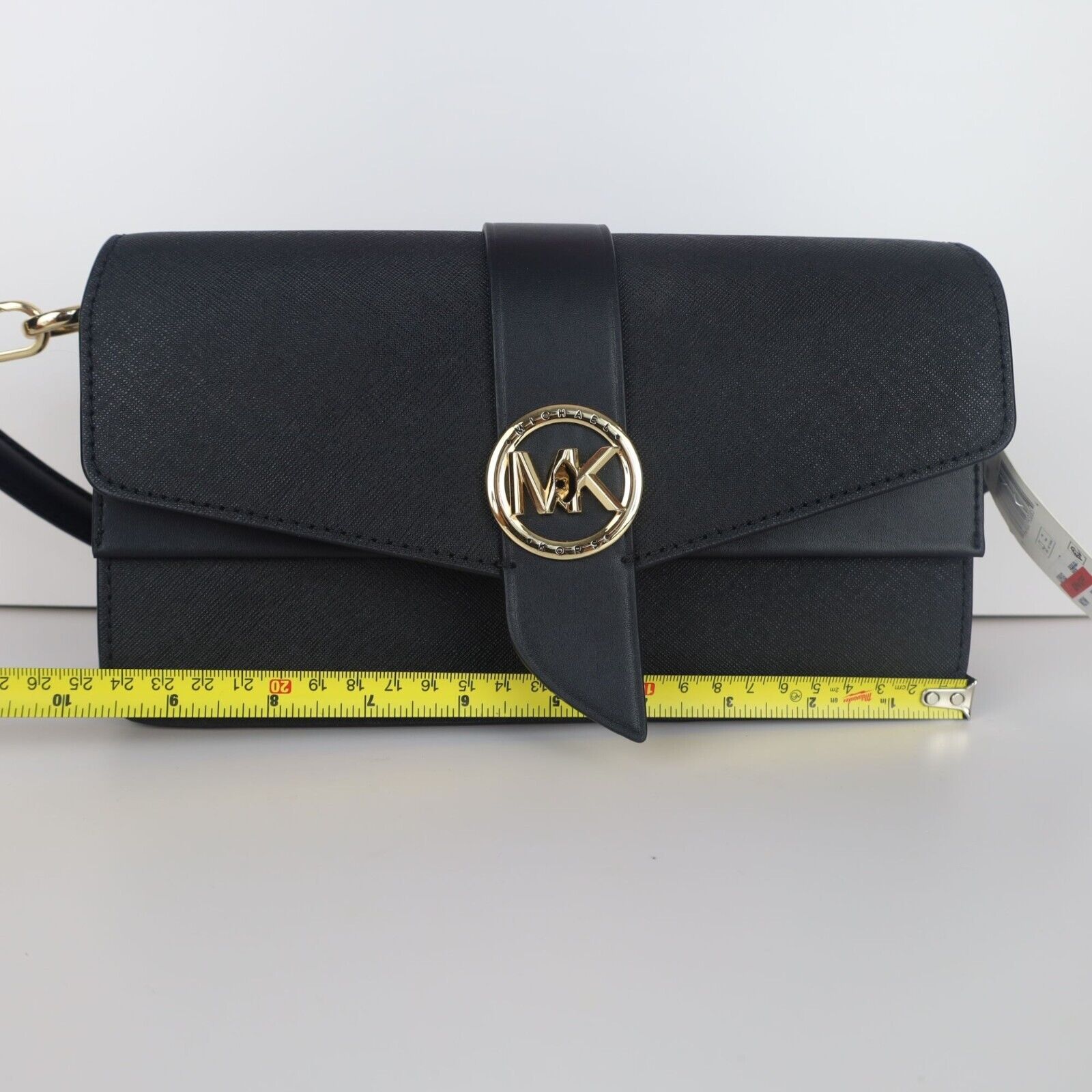 Michael Kors Greenwich Medium Leather Shoulder Bag